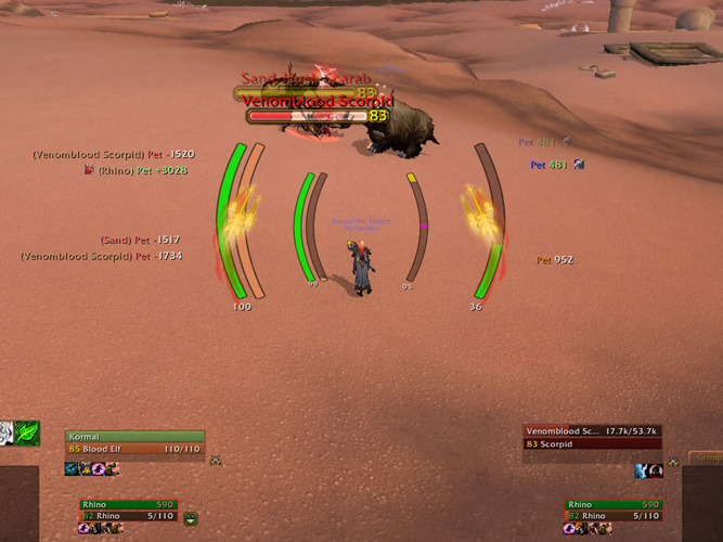 Tanking...DPSing...Healing