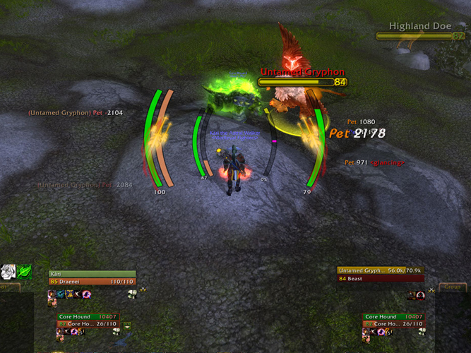 Fighting in Twilight Highlands.