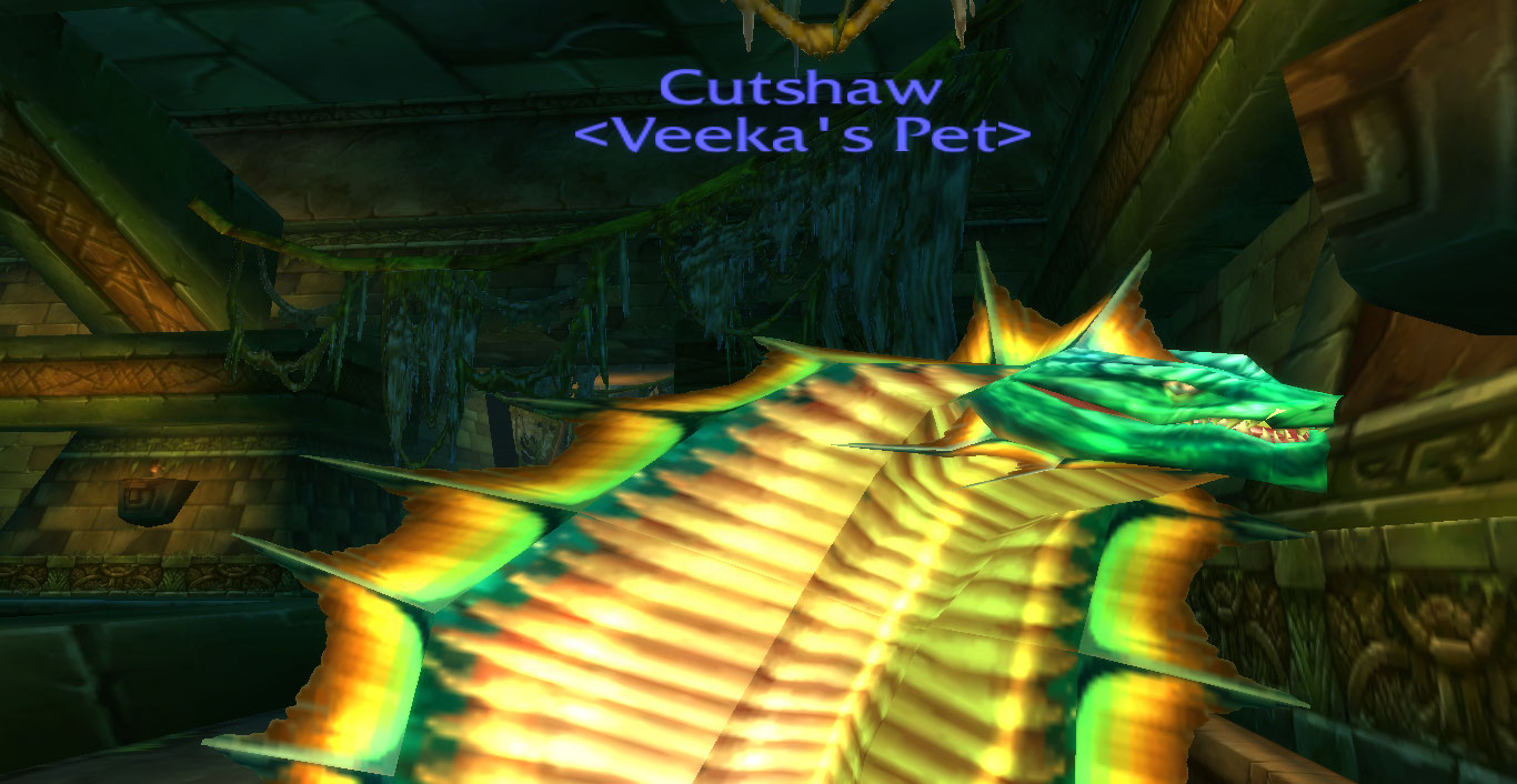 Cutshaw. Not a punny kinda guy.