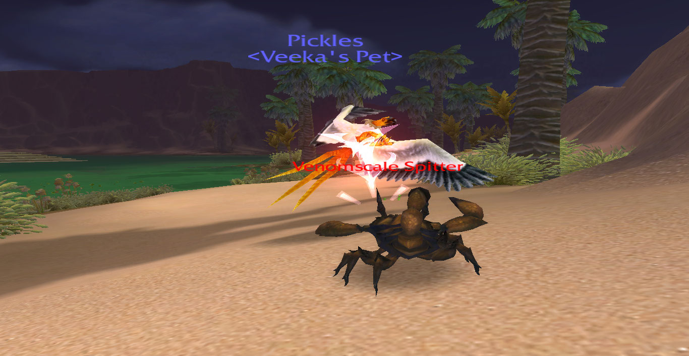 Chicken vs Bug.