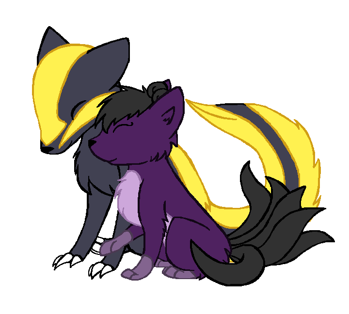 I officially love Umbreon-coloured Linoones XD