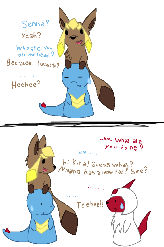 Hat! GlaceonHat! XD