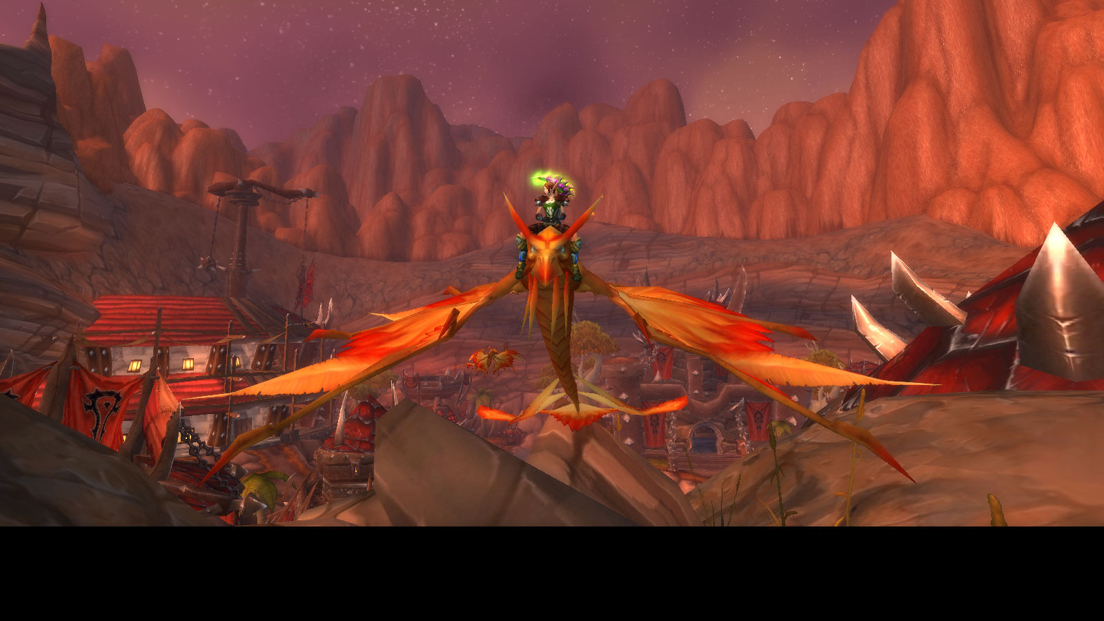 Woo red dragonhawk