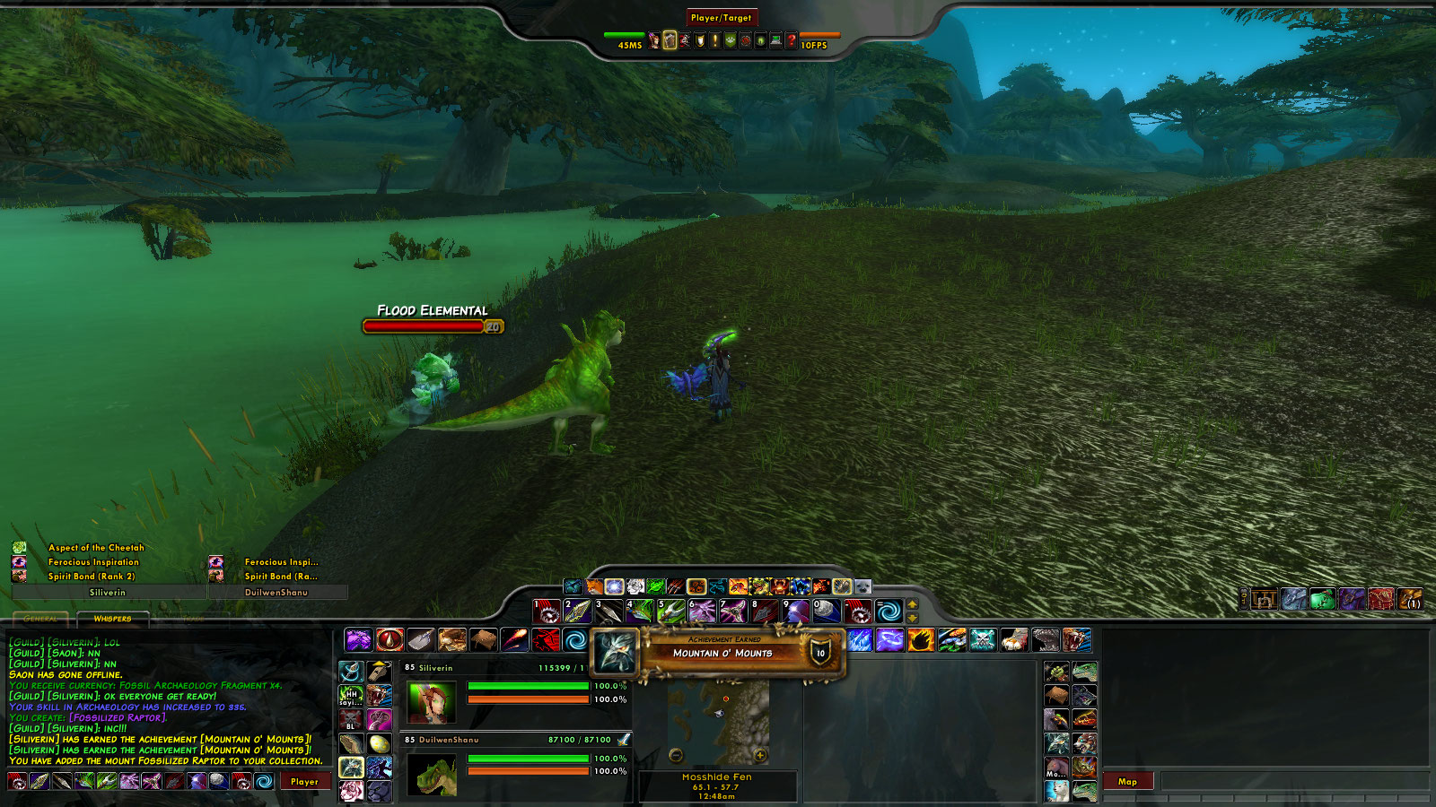 woo 100 mount achiv!