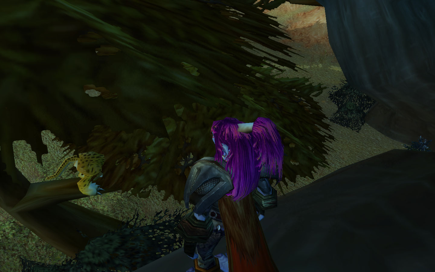 Duma: You can't see me, you can't see me! Sandfur: Erm, Duma.. 'Bout dat..