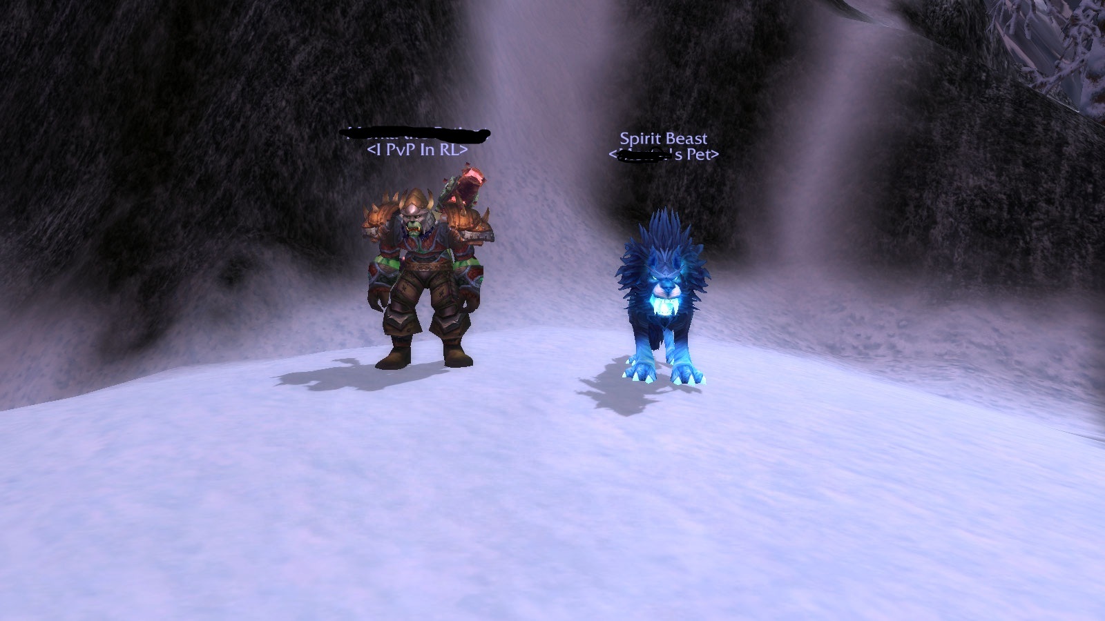 My brother's hunter and his new friend!