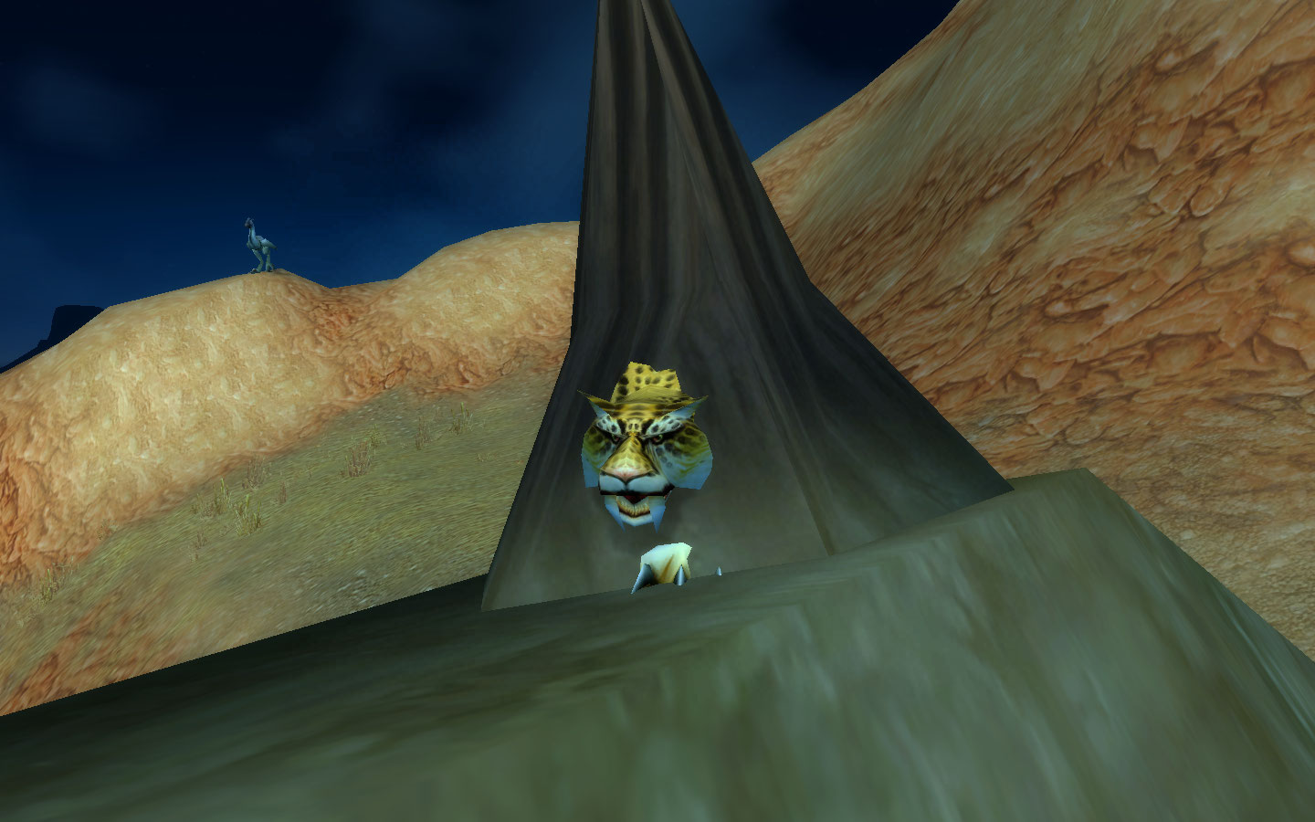 "O hai" Gotta love the thorns that you can stand in!