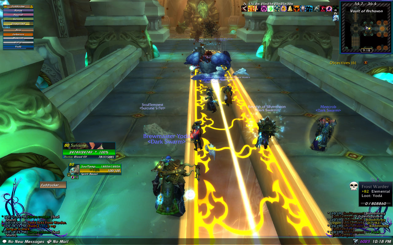Most recent raid pic.